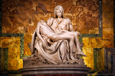Pieta, by Michaelangelo, St. Peter's Basilica, Rome