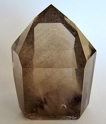 Polished Lemurian Phantom Rutile Window Altar, courtesy Satya Center