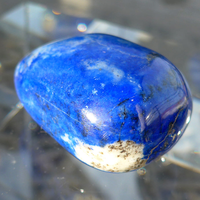 Smooth Polished Lapis Medicine Stone