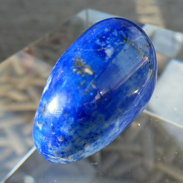 Smooth Polished Lapis Medicine Stone