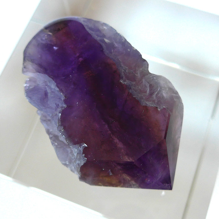 Stunning Semi Polished Ametrine Wand with Massage Tip