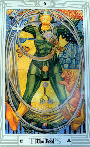 Tarot Trump 0, The Fool, Thoth Tarot