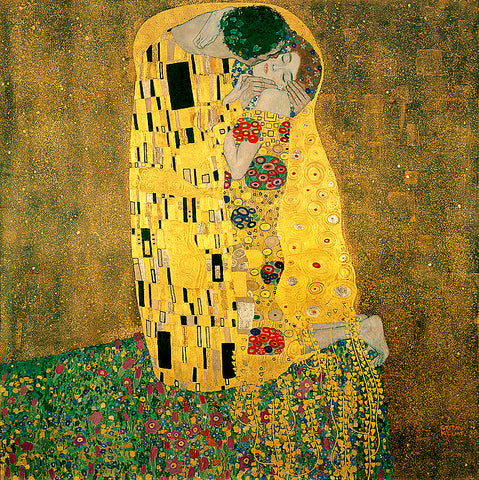 The Kiss, Painting by Gustav Klimt