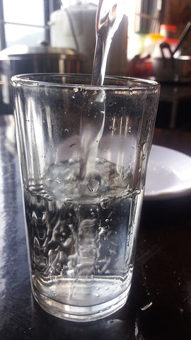 Glass of Water Being Filled, Courtesy Wikimedia Commons