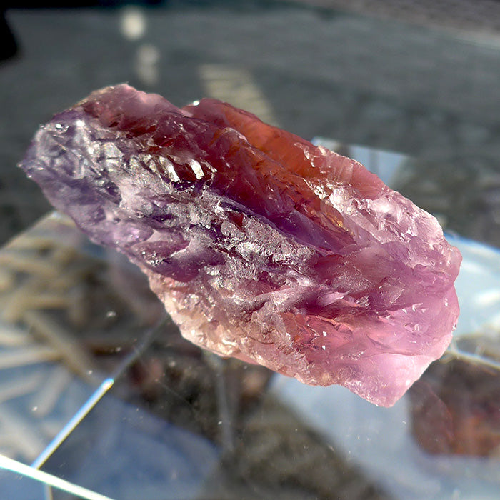 Gorgeous Small Rainbow Ametrine Wand