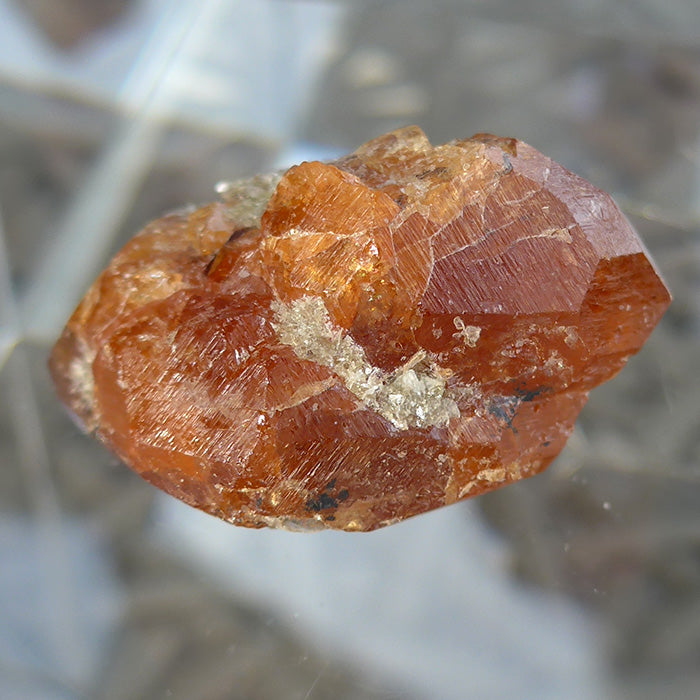 AAA Magical Orange Spessartine Garnet Multipoint Gems in Matrix