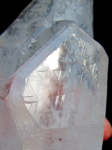 Close Up of Lemurian Record Keeper Crystal, courtesy Satya Center