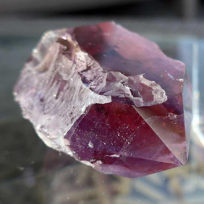 Small Ametrine Semi Polished Standing Point