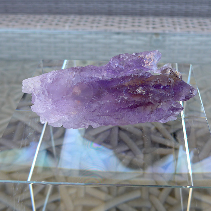 Rainbow Ametrine Triple Fold Goddess Specimen