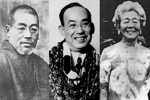 Mikao Usui, Dr. Chujiro Hayashi, Madame Hawayo Takata
