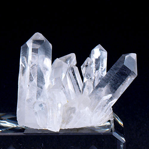 Arkansas Clear Quartz Cluster, from the Collection of Curtis Lang and Jane Sherry