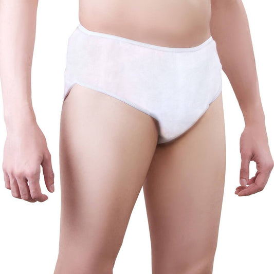 Disposable men's underwear for hospital emergencies travel briefs spas – OW- Travel