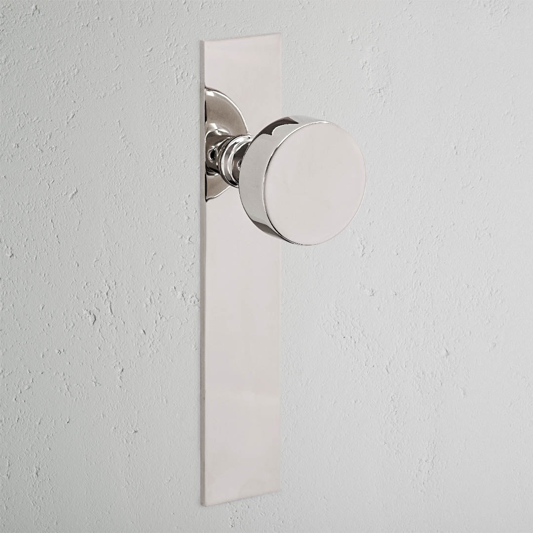 An image of Corston Architectural Detail | Onslow Bouton de Porte sans Ressort à Plaque Lon...