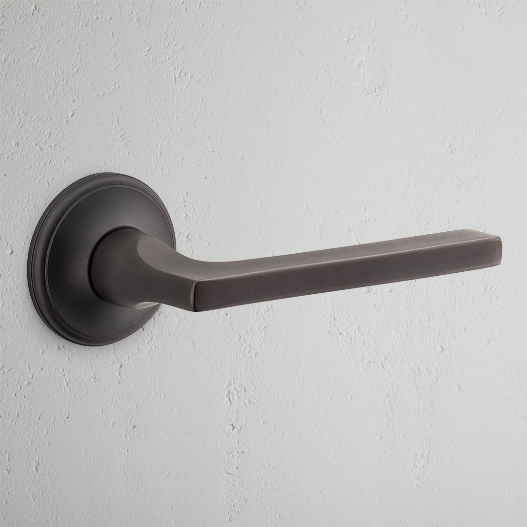 An image of Corston Architectural Detail | Clayton Poignée de Porte sans Ressort | Bronze |...