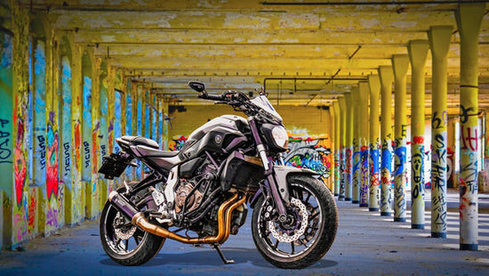 Customized motorcycle Yamaha