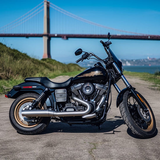 Harley-Davidson Dyna Glide Custom a San Francisco