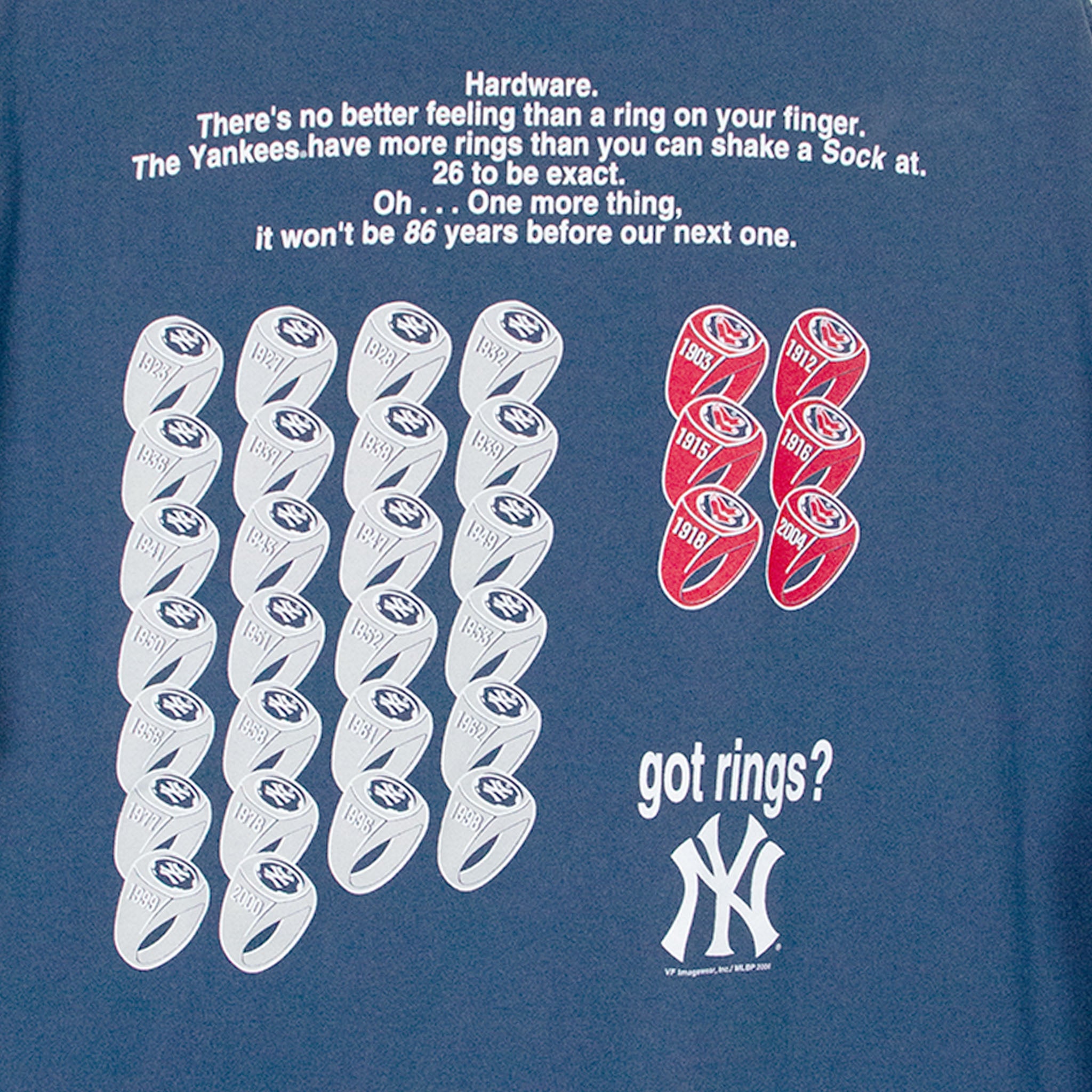 yankees rings shirt