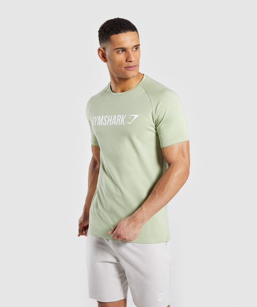 Gymshark Apollo Camo Long Sleeve T-Shirt - Camo Green