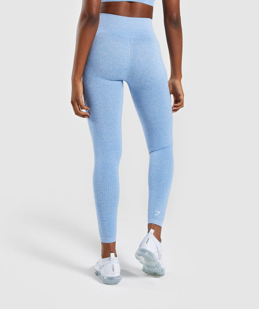 Gymshark Vital Seamless Leggings - Black Marl, Calça Feminina Gymshark  Usado 86023163