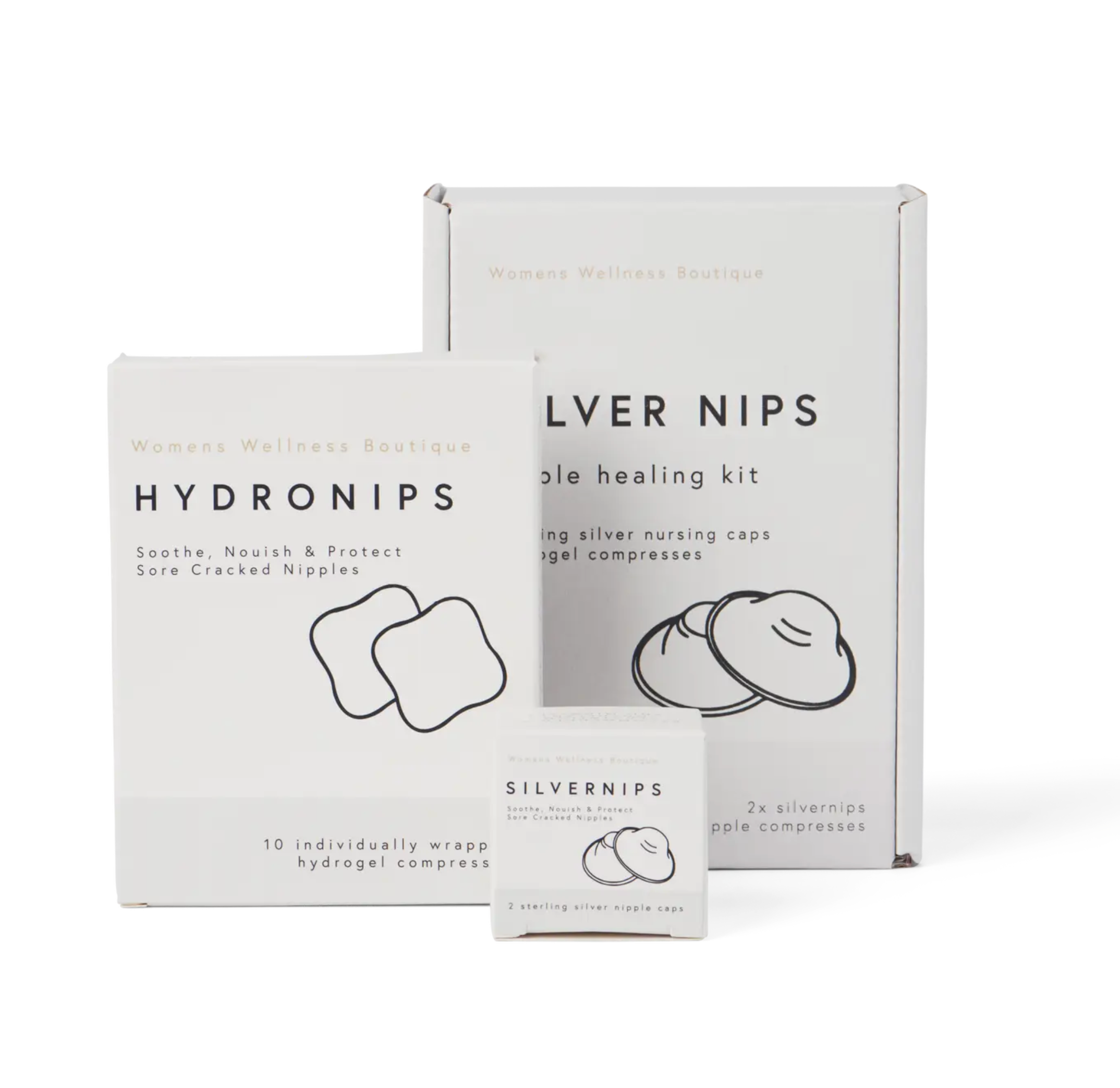 Rapid Relief Cooling Hydrogel Pads for Breastfeeding Sore Nipples