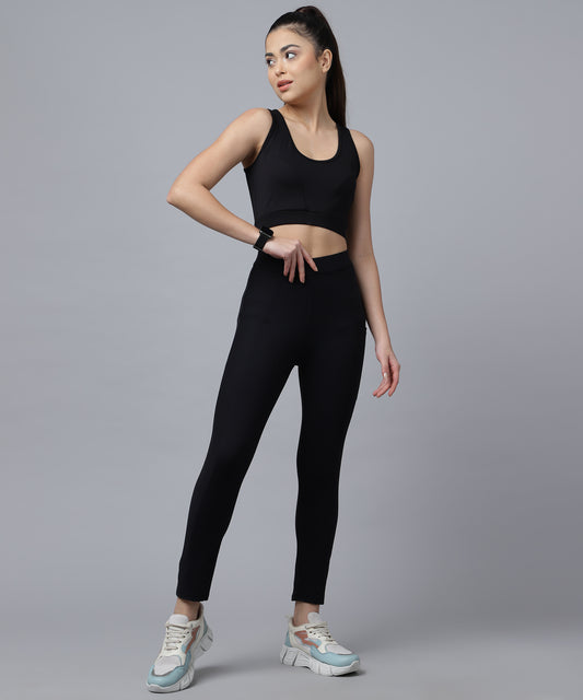 Buy ANUSHIL The Ultimate Stretchable Jeggings With Pocket-Super-High  Waisted Elastic Jeggings Yogapants Leggings- Non-Transparent Cloud Soft  Fabric - Ankle Length( Colour-Grey , Size- S) Online at Best Prices in  India - JioMart.