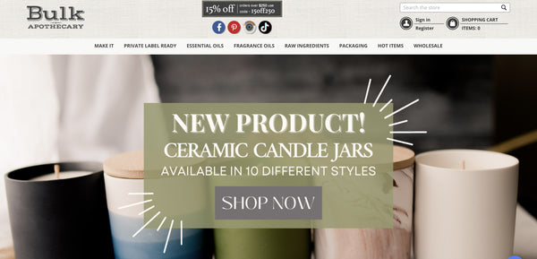 Bulk Apothecary Choose BigCommerce