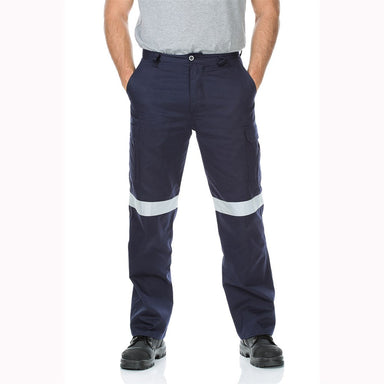 WORKIT WORKWEAR LIGHTWEIGHT COTTON DRILL TAPED CARGO PANT - LADIES - 1007T