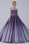 Sweetheart Sleeveless Beaded Lace-Up Floor Length Corset Waistline Ball Gown Wedding Dress