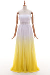 Sweetheart Sheath Sleeveless Lace-Up Beaded Floor Length Chiffon Corset Waistline Sheath Dress/Bridesmaid Dress