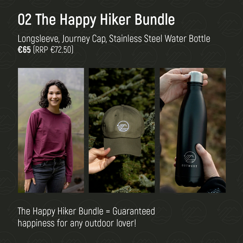 The Happy Hiker Bundles, Christmas gift ideas for the oudoor explorer, gifts for him, gifts for her