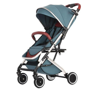 Baby stroller aluminum shock absorber folding umbrella - GuGuTon