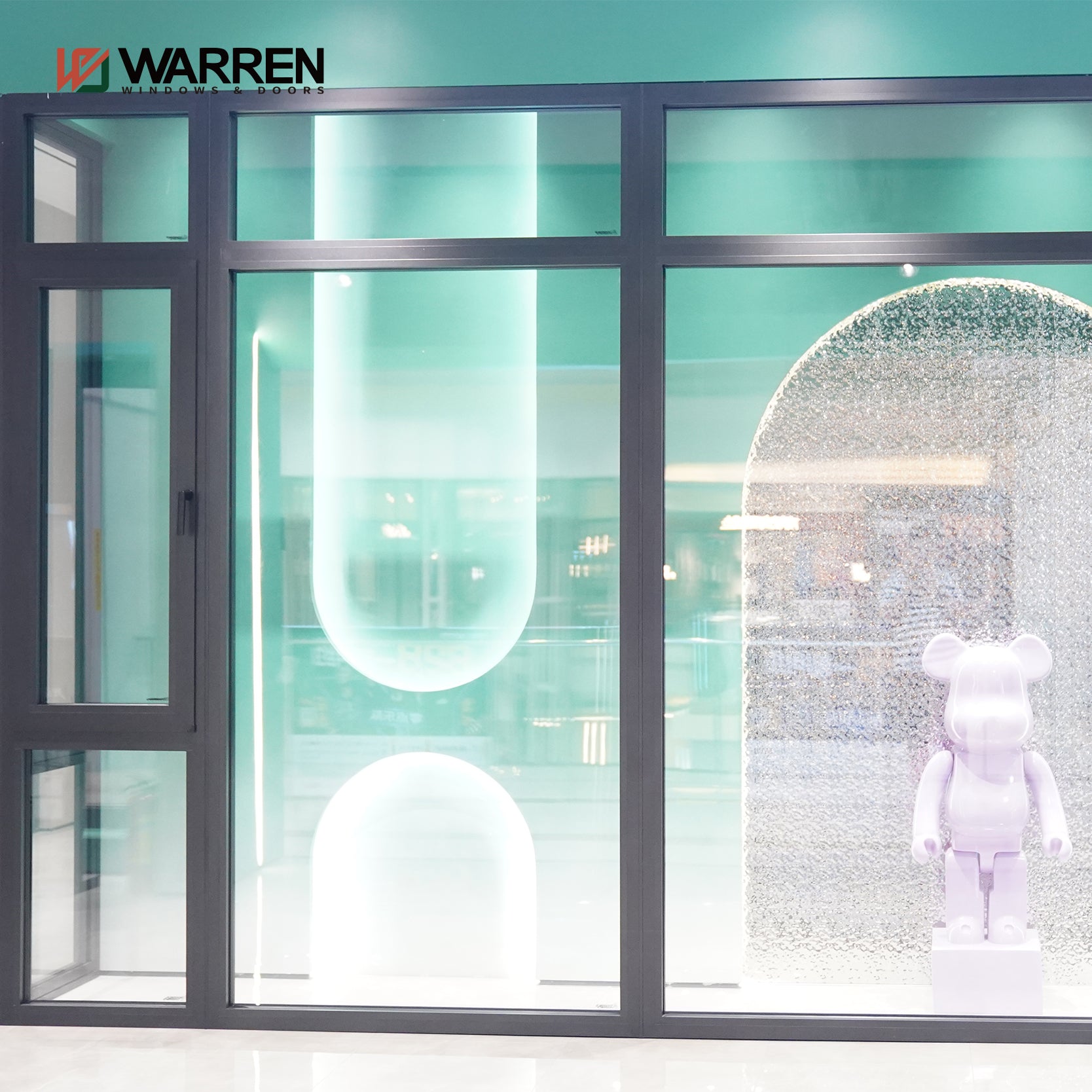 Warren Factory Sale New Products Tilt And Turn Window With Tempered Glass Aluminum Windows House