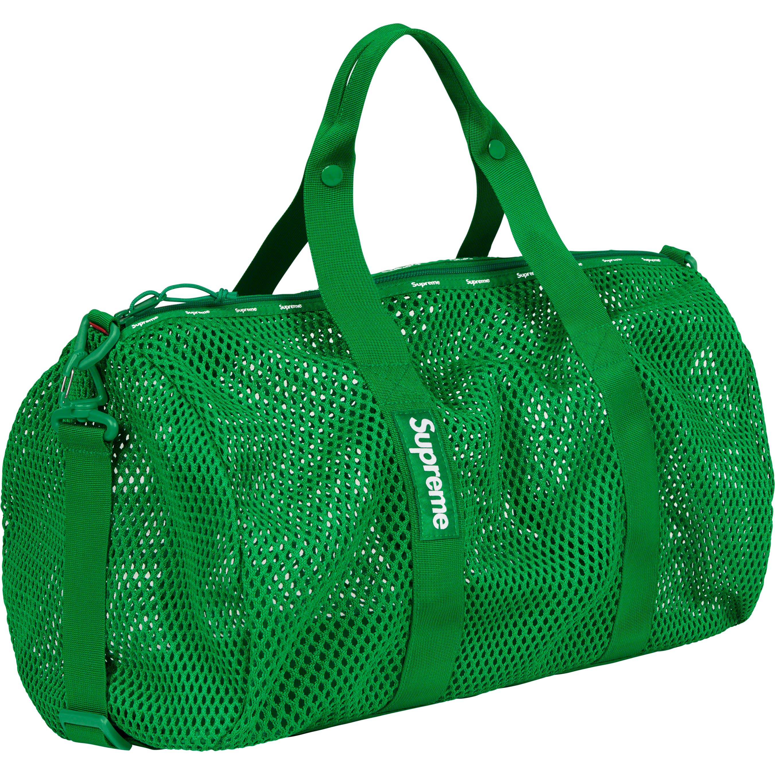 supreme Mesh Mini Duffle Bag green | escolalf.com.br