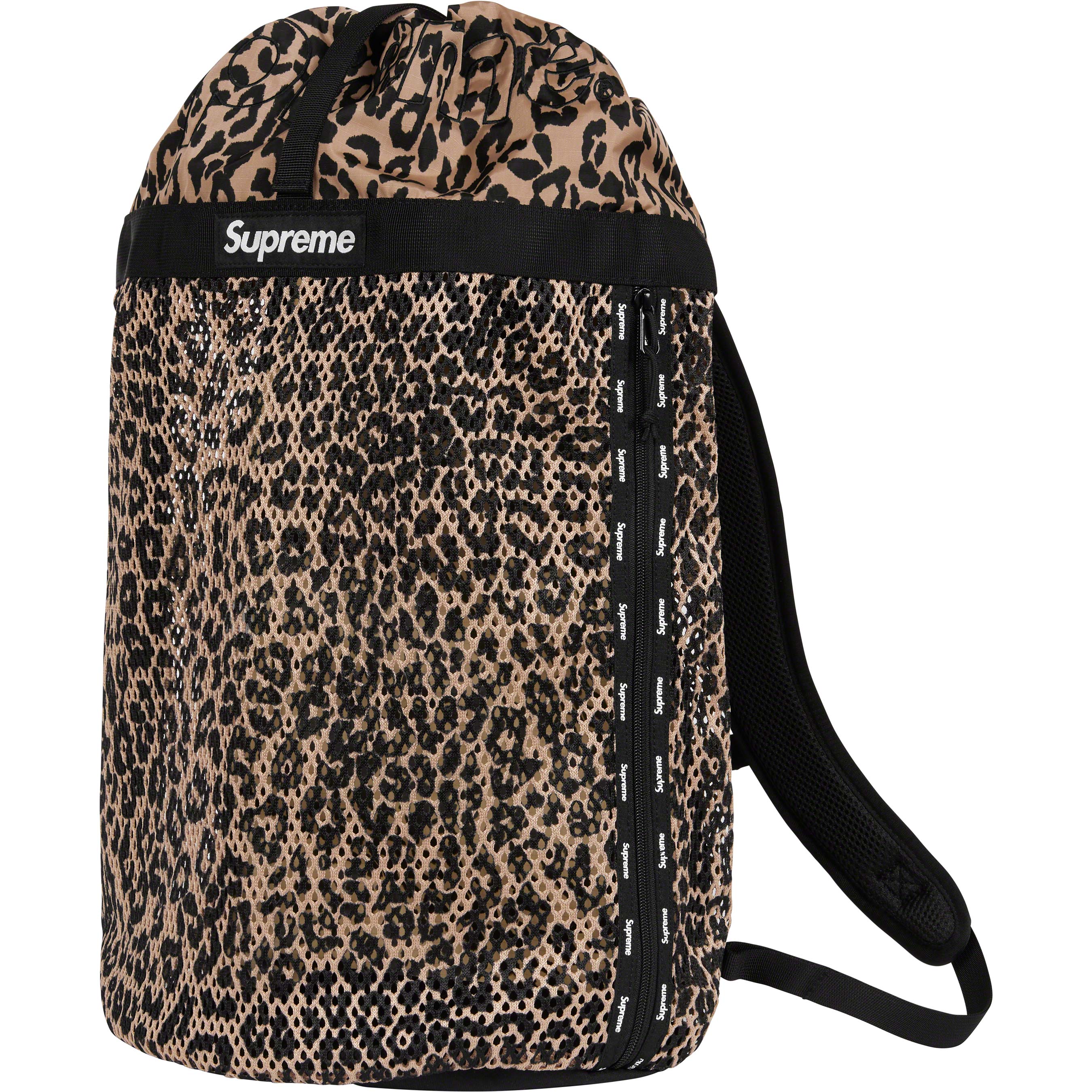 Supreme / Mesh Backpack Leopard 21L-