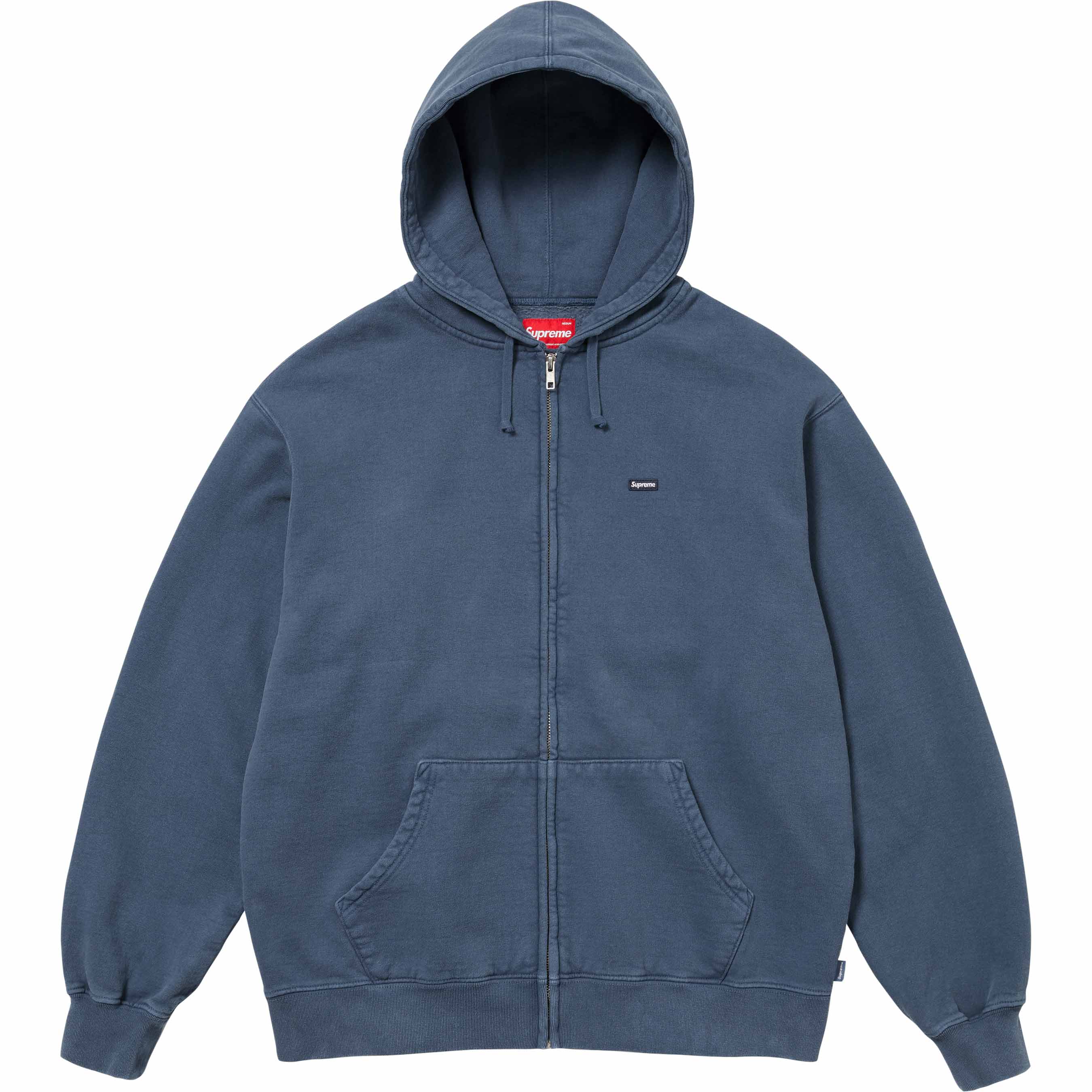 Overdyed Small Box Zip Up Hooded Sweatshirt - Shop - Supreme