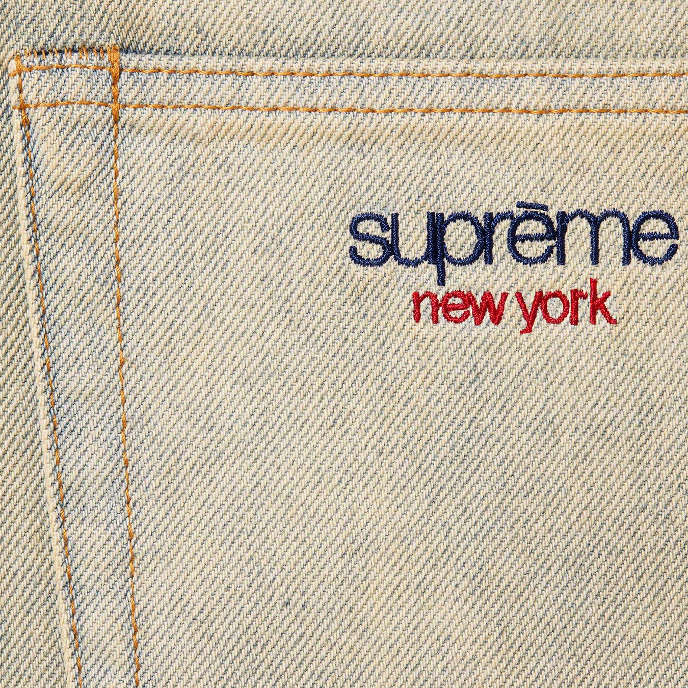 Supreme Baggy Jean Dirty Indigo hoshayfood.com