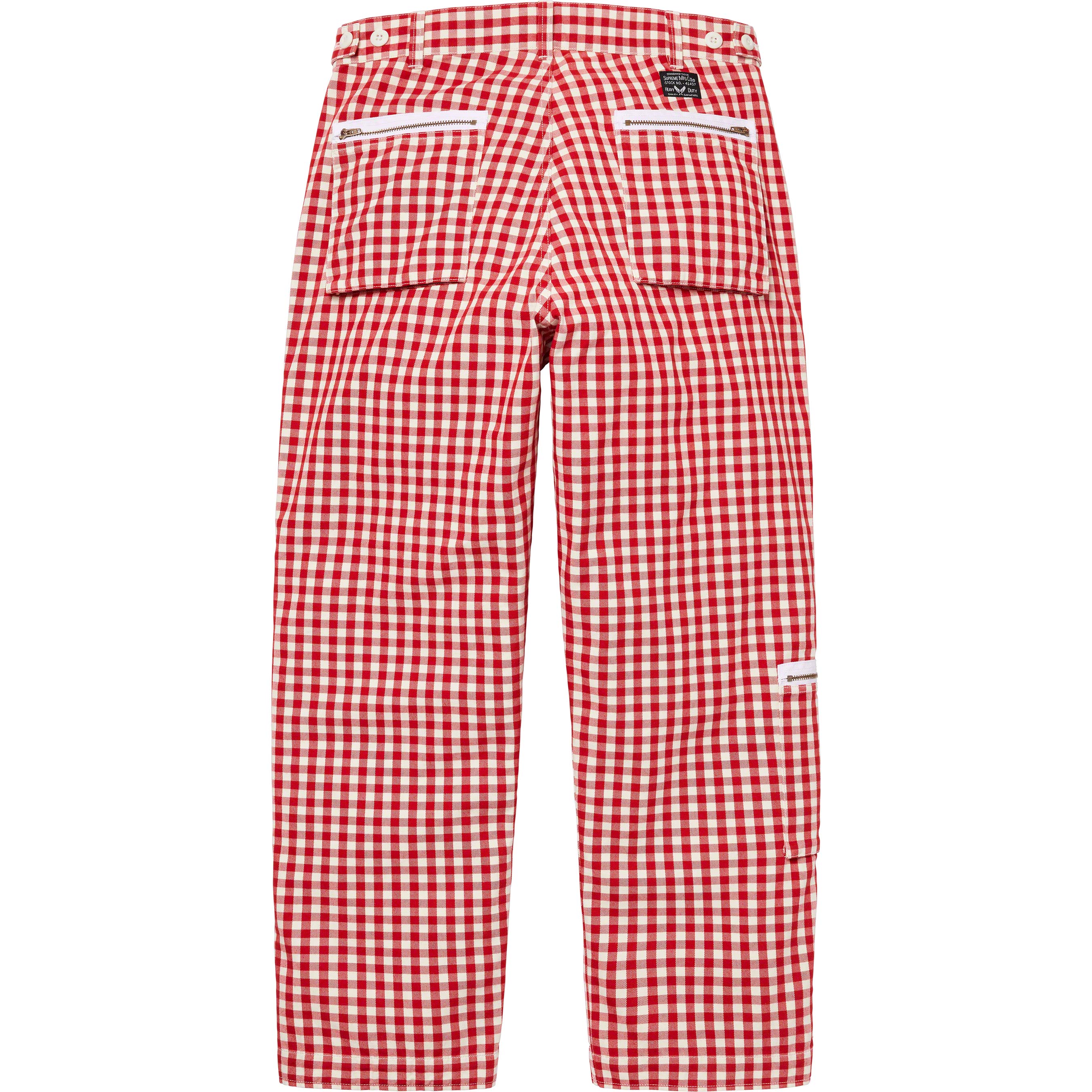 30 supreme gingham flight pant 黒 | www.jarussi.com.br