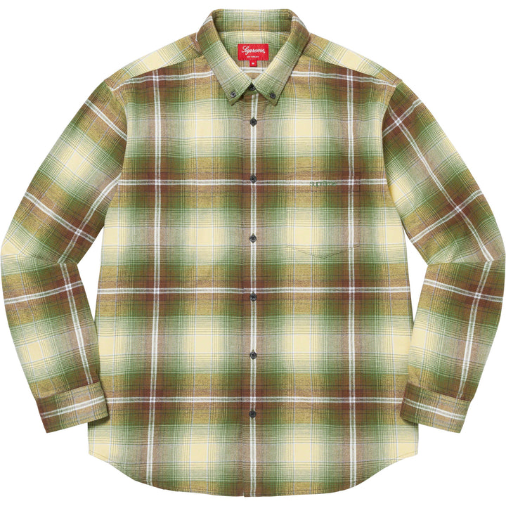 S 即日発送 送料込み Shadow Plaid Flannel Shirt-