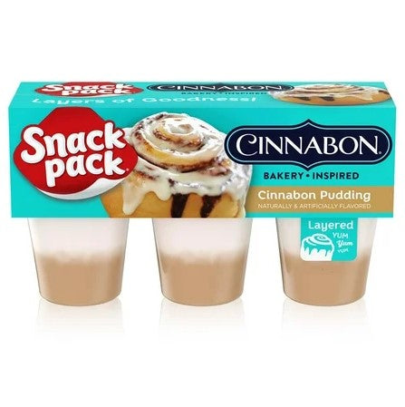 RDSNPD22400 - 8/6/3.25 OZ SNACK PACK PUDDING CINNABON #2700000001