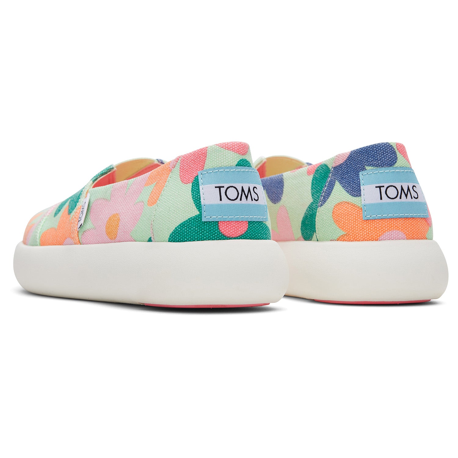 Women's Alpargata Mallow Patina Retro Floral Print Women Slip On