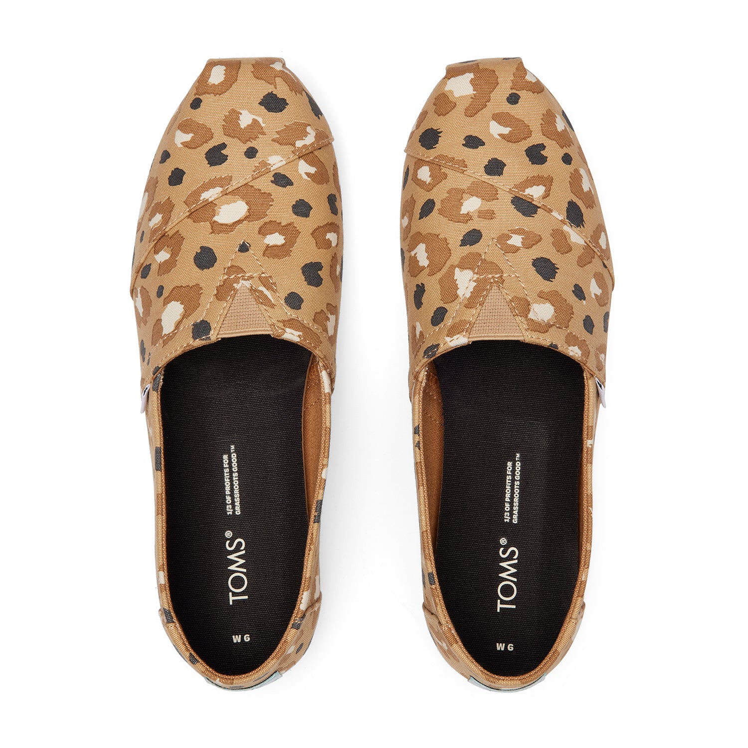 Women's Alpargata Cloudbound Doe Abstract Leopard Print Women Slip On