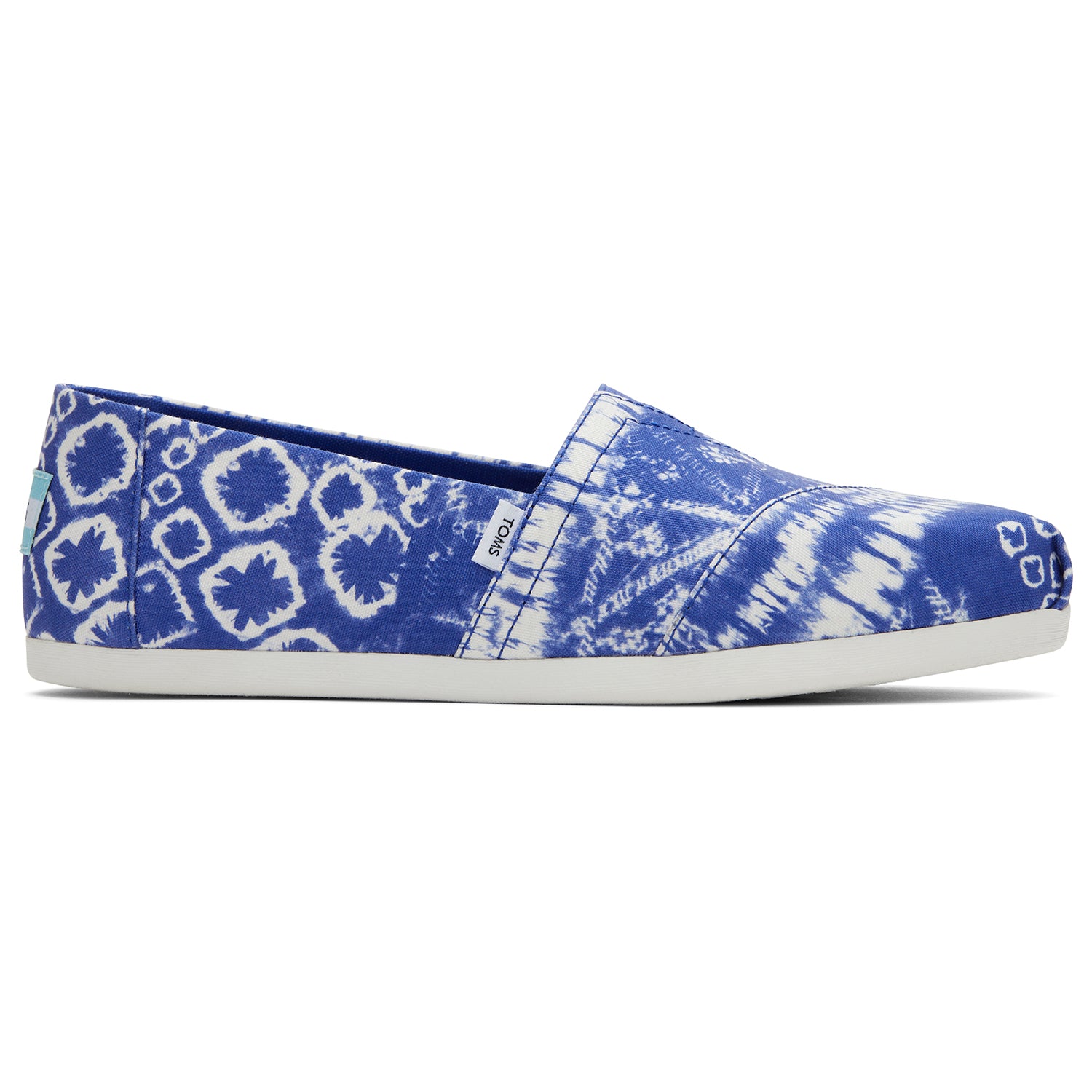 Women's Alpargata Cloudbound Ultramarine Patchwork Batik Print Women Slip On