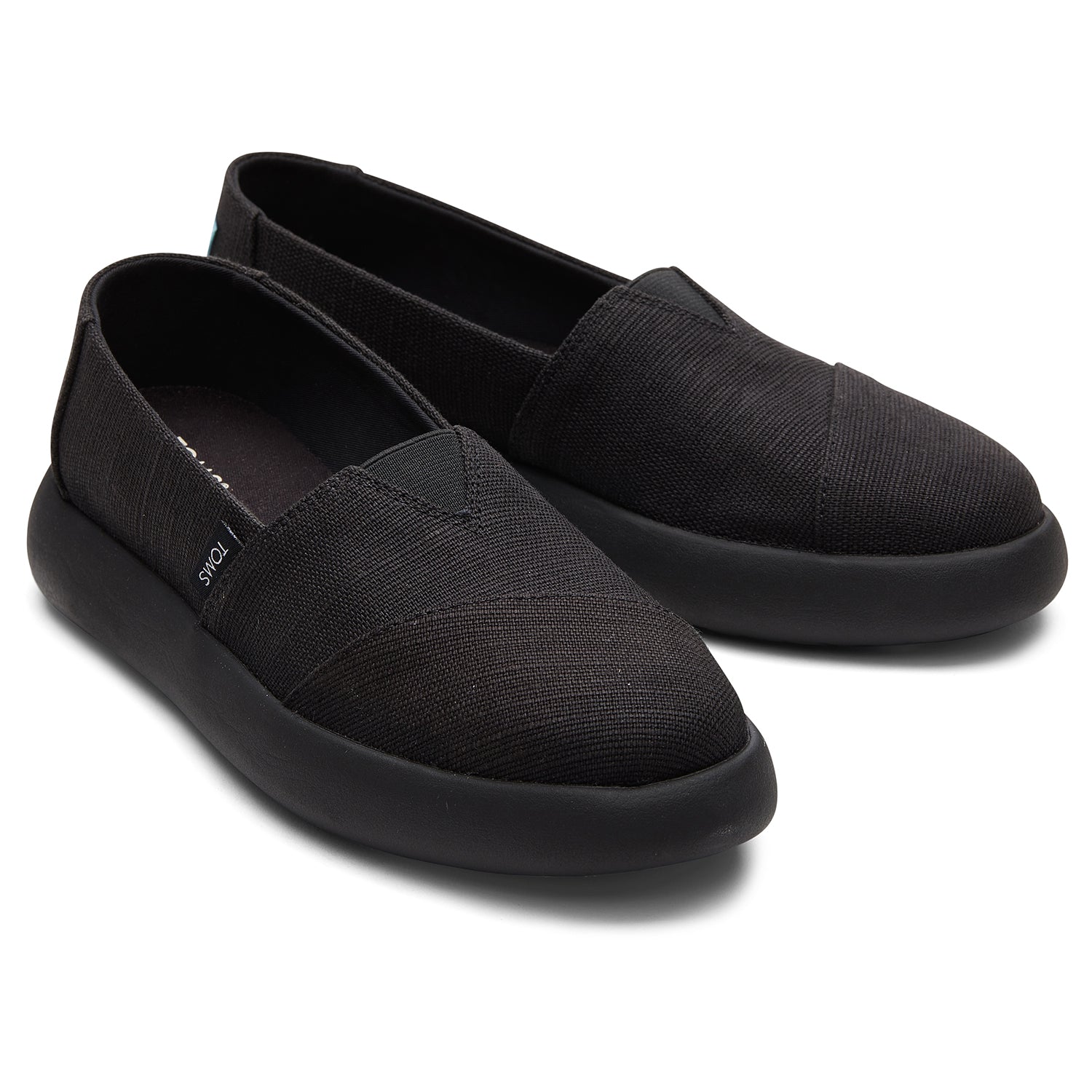 Women's Alpargata Mallow All Black Slip On