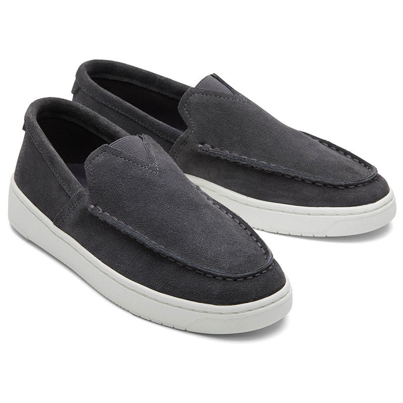 Men's Trvl Lite Suede Dark Grey Loafers