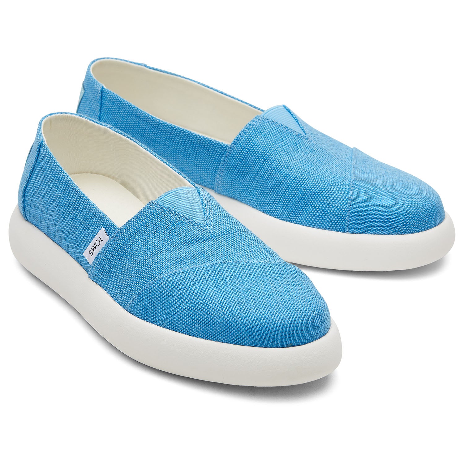 Women's Mallow Canvas Blue Women plat forms