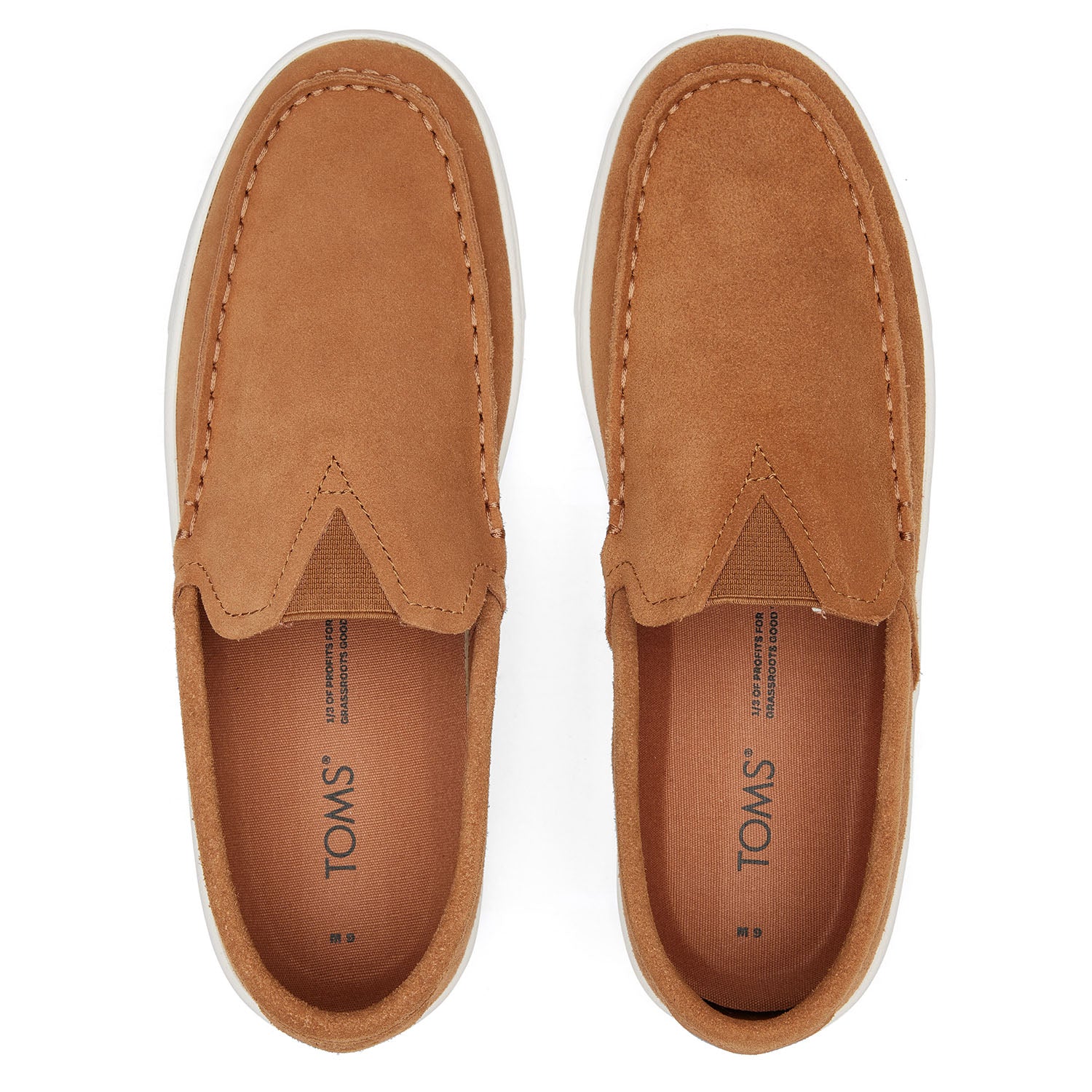 Men's Trvl Lite Suede Leather Brown Men Loafers