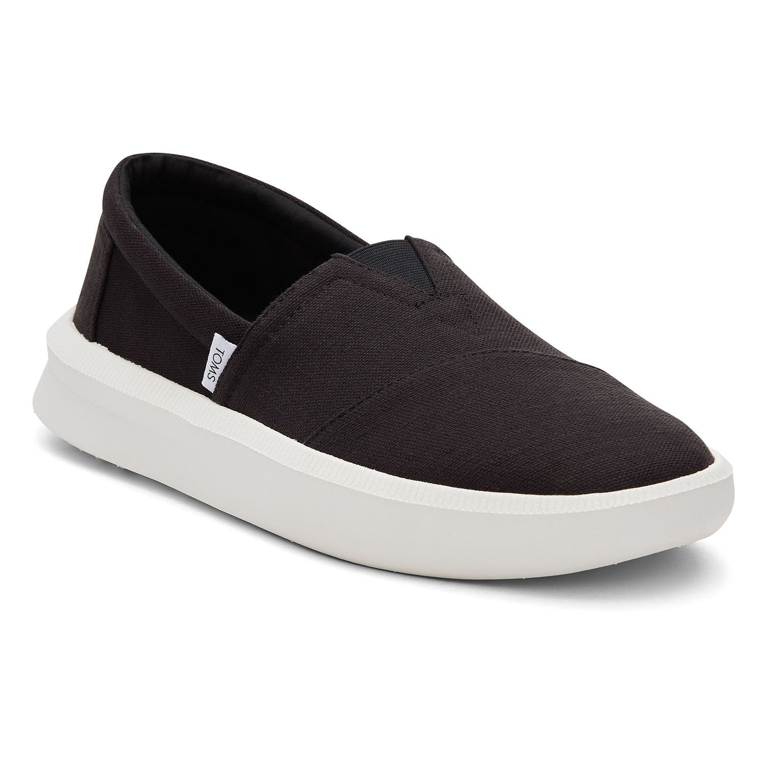 Men's Rover Ortholite Sneakers Black For Men Slip On