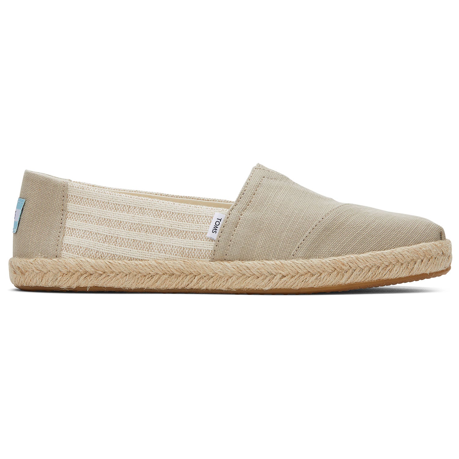 Women's Tan Recycled Cotton Espadrilles For Women Slip On