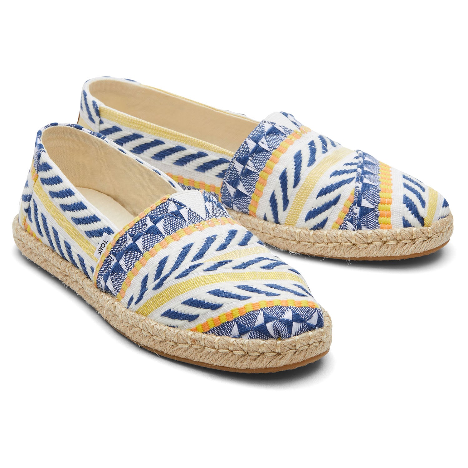 Women's Chunky Woven Espadrilles Multi Color For Women Platform