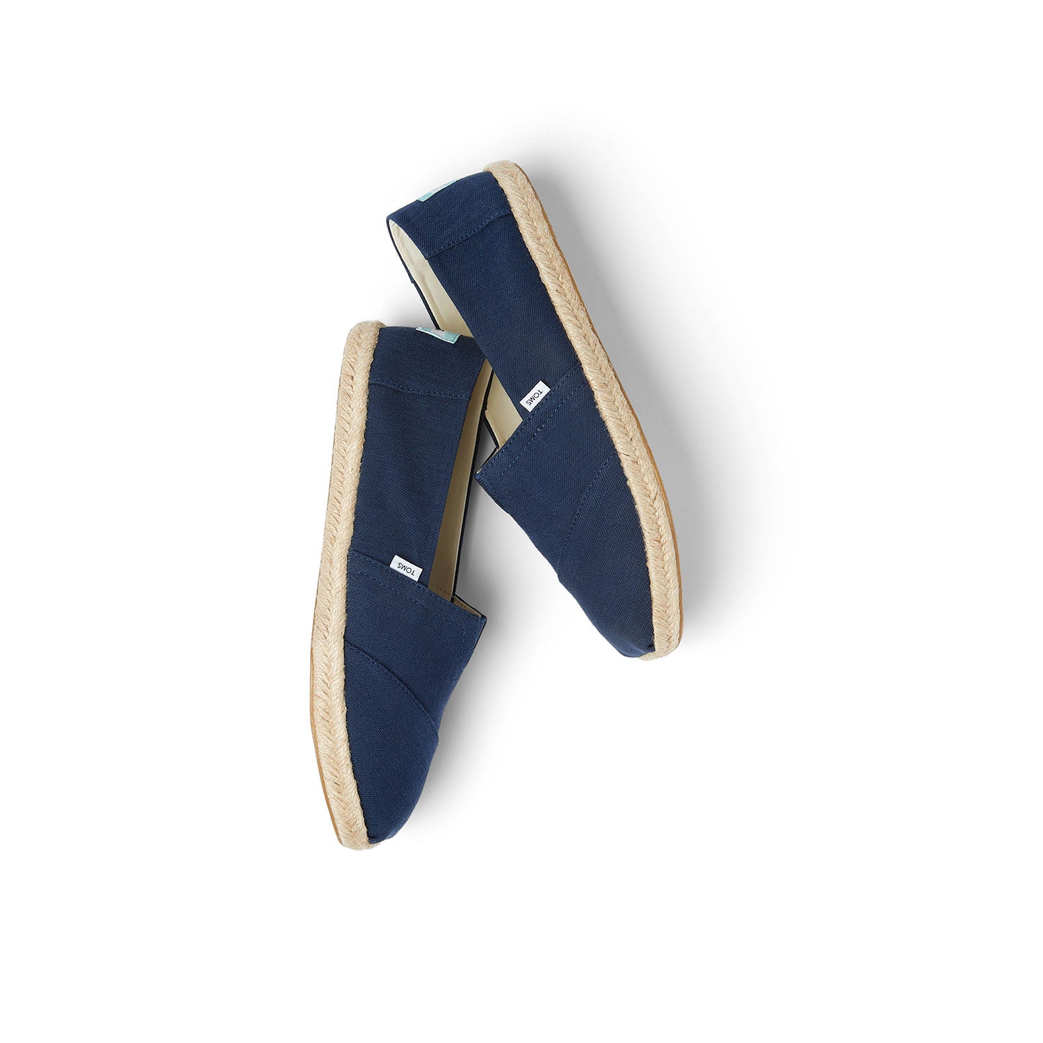 Men's Jute Wrap Espadrilles Navy Men Slip On